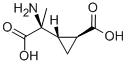 (2S,3S,4S)-2-METHYL-2-(CARBOXYCYCLOPROPYL)GLYCINE Structure