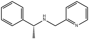 (R)-(1-페닐-에틸)-피리딘-2-일메틸-아민 구조식 이미지