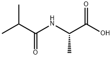 Alanine, N-(2-methyl-1-oxopropyl)- (9CI) 구조식 이미지