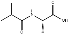 Alanine, N-(2-methyl-1-oxopropyl)- (9CI) Structure