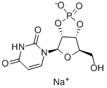 URIDINE-2',3'-CYCLIC MONOPHOSPHATE SODIUM SALT 구조식 이미지