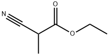 Ethyl 2-cyanopropanoate 구조식 이미지