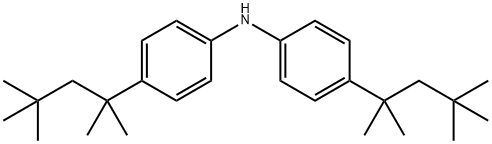 P,P'-DIOCTYLDIPHENYLAMINE 구조식 이미지