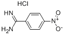 4-NITROBENZAMIDINE, HYDROCHLORIDE Structure