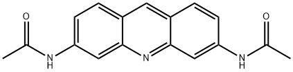 N,N'-acridine-3,6-diyldi(acetamide) Structure