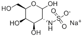 D-GALACTOSAMINE-2-N-SULFATE, SODIUM SALT 구조식 이미지