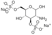 D-글루코사민-3,6-DI-O-황산염(2NA) 구조식 이미지