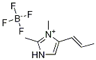 1-프로페닐-2,3-디메틸리미다졸륨테트라플루오로보레이트 구조식 이미지
