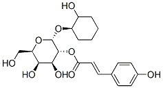 [(2R,3R,4S,5R,6R)-4,5-dihydroxy-2-[(1R,2S)-2-hydroxycyclohexyl]oxy-6-(hydroxymethyl)oxan-3-yl] 3-(4-hydroxyphenyl)prop-2-enoate Structure