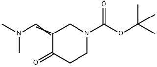 1-Boc-3-[(Dimethylamino)methylene]-4-oxopiperidine Structure
