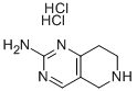 2-아미노-5,6,7,8-테트라히드로피리도-[4,3-D]-피리미딘디히드로클로라이드 구조식 이미지