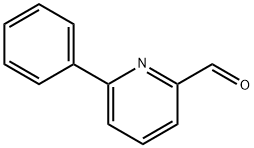 6-(4-플루오로페닐)-2-피리딘카르복스알데하이드 구조식 이미지