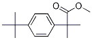 2-(4-tert-부틸-페닐)-2-메틸-프로피온산메틸에스테르 구조식 이미지