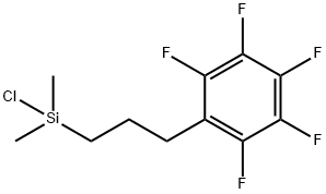 3-(PENTAFLUOROPHENYL)PROPYLDIMETHYLCHLOROSILANE Structure