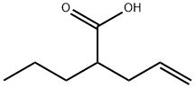 2-PROPYL-4-PENTENOIC ACID Structure