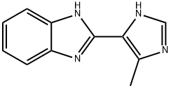 1H-Benzimidazole,2-(5-methyl-1H-imidazol-4-yl)-(9CI) Structure