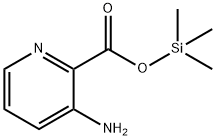 2-피리딘카르복실산,3-아미노-,트리메틸실릴에스테르(9CI) 구조식 이미지