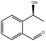 Benzaldehyde, 2-(1-hydroxyethyl)-, (S)- (9CI) Structure