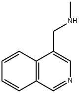 N-METHYL-(ISOQUINOLIN-4-YLMETHYL)AMINE Structure