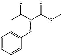 Butanoic acid, 3-oxo-2-(phenylmethylene)-, methyl ester Structure