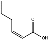 (Z)-2-Hexenoic acid Structure