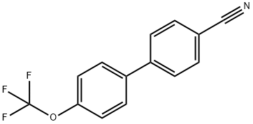 4-CYANO-4'-TRIFLUOROMETHOXYDIPHENYL Structure