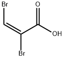 (E)-2,3-Dibromopropenoic acid Structure