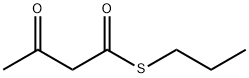 3-Oxobutanethioic acid S-propyl ester Structure