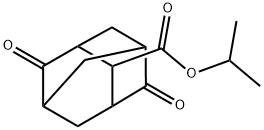 4,8-디옥소-2-아다만탄카르복실산이소프로필에스테르 구조식 이미지