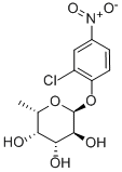2-Chloro-4-nitrophenyl-alpha-L-fucopyranoside 구조식 이미지