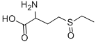 DL-ETHIONINE SULFOXIDE Structure