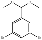 3,5-Dibromobenzaldehyde dimethyl acetal Structure