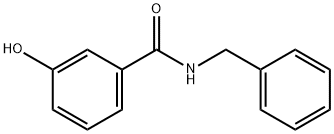 N-BENZYL-3-HYDROXY-BENZAMIDE Structure