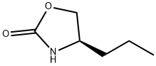 (4R)-4-Propyl-2-oxazolidinone Structure