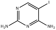 5-Iodo-pyrimidine-2,4-diamine 구조식 이미지