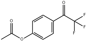 4'-ACETOXY-2,2,2-TRIFLUOROACETOPHENONE Structure