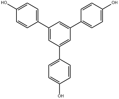 1 3 5-TRIS(4-HYDROXYPHENYL)BENZENE  97 Structure