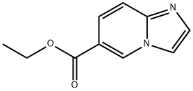 IMidazo[1,2-a]pyridine-6-carboxylic acid, ethyl ester Structure