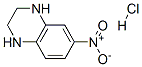 TETRAHYDRO-6-NITROQUINOXALINEHYDROCHLORIDE Structure