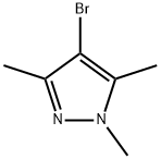 4-Bromo-1,3,5-trimethyl-1H-pyrazole 구조식 이미지