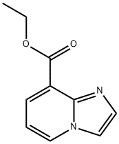 Ethyl imidazo[1,2-a]pyridine-8-carboxylate Structure