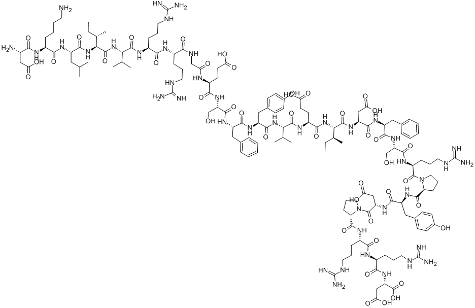 FACTOR XIIIA FRAGMENT 72-97 Structure