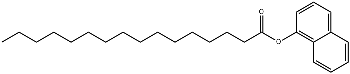 ALPHA-NAPHTHYL PALMITATE Structure