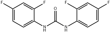 N,N'-bis(2,4-difluorophenyl)urea Structure