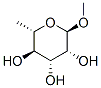 METHYL ALPHA-L-RHAMNOPYRANOSIDE Structure