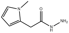 (1-METHYL-1H-PYRROL-2-YL)-ACETIC ACID HYDRAZIDE Structure