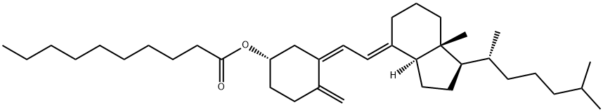 Vitamin D3 Decanoate Structure