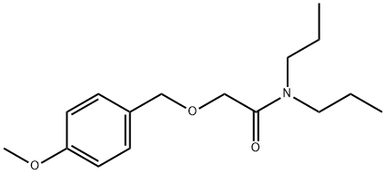 2-((PARA-METHOXYBENZYL)OXY)-N,N-DIPROPYLACETAMIDE Structure