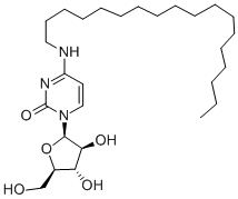 N4-OCTADECYLCYTOSINE BETA-D-ARABINOFURANOSIDE Structure