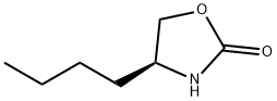 (4S)-4-부틸-2-옥사졸리디논 구조식 이미지